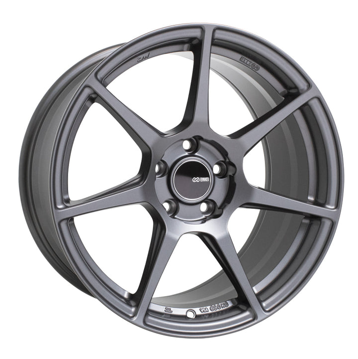 Enkei TFR 19x8.5 5x114.3 45mm Offset 72.6 Bore Diameter Gunmetal Wheel - Premium Wheels - Cast from Enkei - Just 1721.63 SR! Shop now at Motors