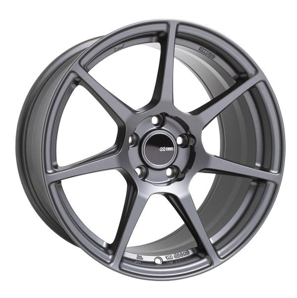 Enkei TFR 19x9.5 5x114.3 35mm Offset 72.6 Bore Diameter Matte Gunmetal Wheel - Premium Wheels - Cast from Enkei - Just 1781.83 SR! Shop now at Motors