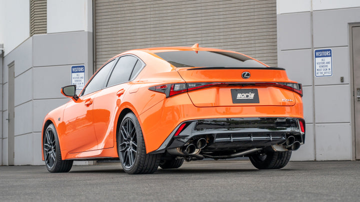 Borla 15-24 Lexus RC F Axle-Back Exhaust System S-Type - Black Chrome - Premium Axle Back from Borla - Just 6685.82 SR! Shop now at Motors