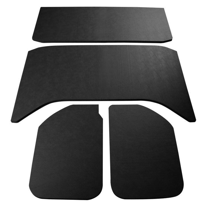 DEI 11-18 Jeep Wrangler JK 4-Door Boom Mat Headliner - 4 Piece - Black Leather Look - Premium Hard Top Accessories from DEI - Just 1690.73 SR! Shop now at Motors