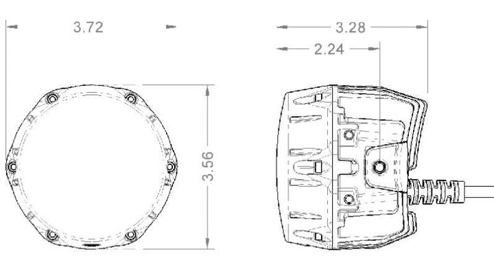 ARB NACHO Quatro Combo 4in. Offroad LED Light - Pair - Premium Driving Lights from ARB - Just 1688.56 SR! Shop now at Motors