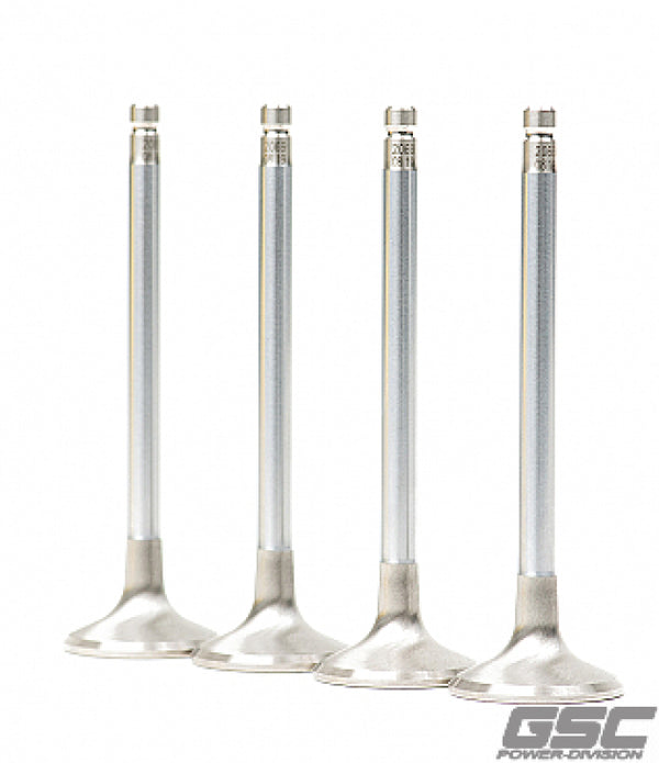 GSC P-D Toyota 2JZ 30.0mm Head (+1mm) 6.6mm Stem Chrome Alloy Polished Exhaust Valve - Single - Premium Valves from GSC Power Division - Just 132.23 SR! Shop now at Motors