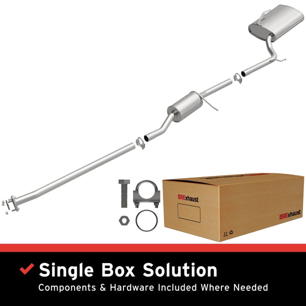 مجموعة عادم ماجنا فلو BRE لهوندا أكورد 2003-2005 2.4 لتر