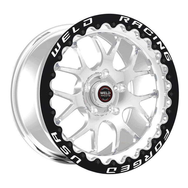 Weld S77 15x11 / 5x115BP / 6.5in BS Polished Wheel (Medium Pad) Black SBL MT - Premium Wheels - Forged from Weld - Just 5524.56 SR! Shop now at Motors