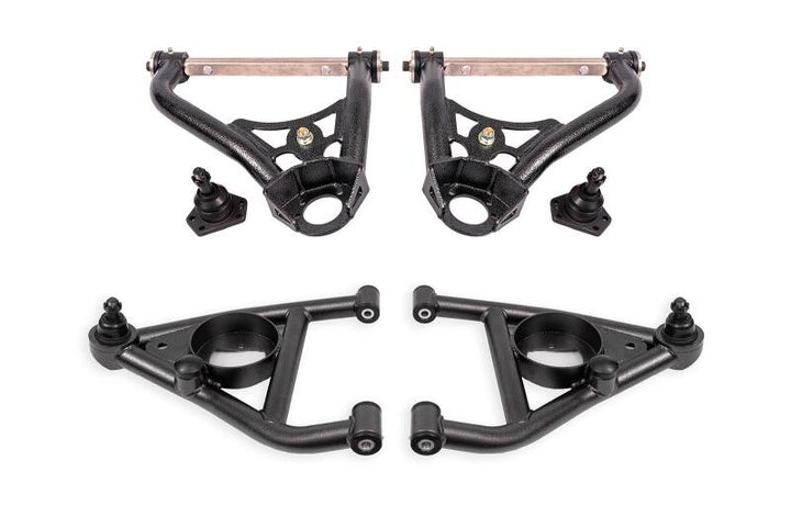 BMR 67-69 GM F-Body / 68-74 X-Body Non-Adj. Upper & Lower A-Arms (Polyurethane) - Black Hammertone - Premium Control Arms from BMR Suspension - Just 4014.17 SR! Shop now at Motors