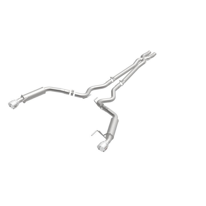 MagnaFlow Cat Back, SS, 2.5in, Competition, Dual Split Polished 4.5in Tips 2015 Ford Mustang V6 3.7L - Premium Catback from Magnaflow - Just 5679.48 SR! Shop now at Motors