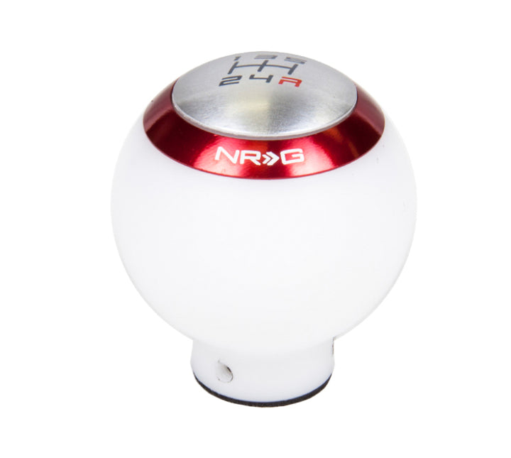 NRG Shift Knob - White (Includes 4 Interchangeable Rings) - Premium Shift Knobs from NRG - Just 118.95 SR! Shop now at Motors