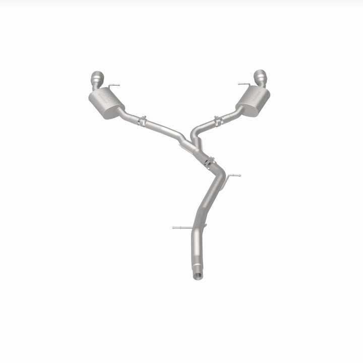 MagnaFlow 18-19 Audi A5 Dual Exit Polished Stainless CatBack Exhaust - 3in Main Piping Diameter - Premium Catback from Magnaflow - Just 6261.52 SR! Shop now at Motors