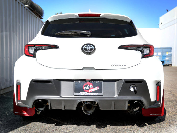 aFe 23-24 Toyota GR Corolla L3 1.6L (t) Gemini XV 3in to 2-1/2in Cat Back Exhaust w/ Black Tips - Premium Catback from aFe - Just 7657.03 SR! Shop now at Motors