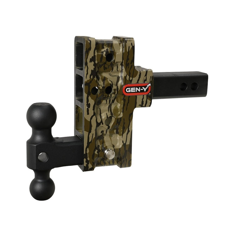 Gen-Y Mega Duty 2in Shank 5in Offset Drop 2K TW 16K Hitch w/GH-051 Dual-Ball - Mossy Oak - Premium Hitch Receivers from GEN-Y Hitch - Just 1547.37 SR! Shop now at Motors