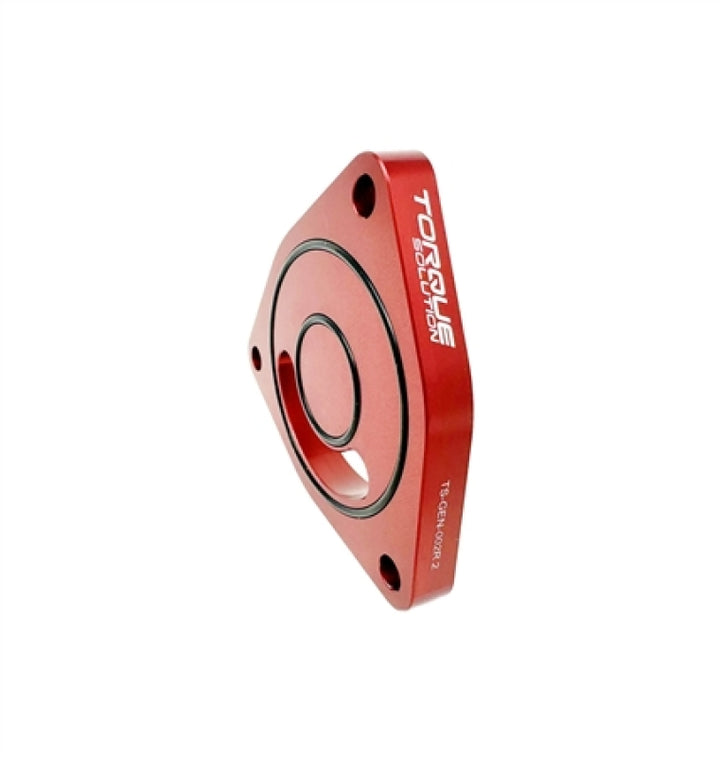 Torque Solution V2 Blow Off BOV Sound Plate (Red): Multiple Applications - Premium Blow Off Valves from Torque Solution - Just 334.43 SR! Shop now at Motors