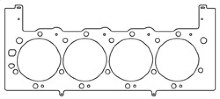 Cometic GM L18 Vortec 8100 Gen-VII Big Block V8 .040in MLS Cylinder Head Gasket - 4.280in Bore - RHS - Premium Head Gaskets from Cometic Gasket - Just 371.04 SR! Shop now at Motors