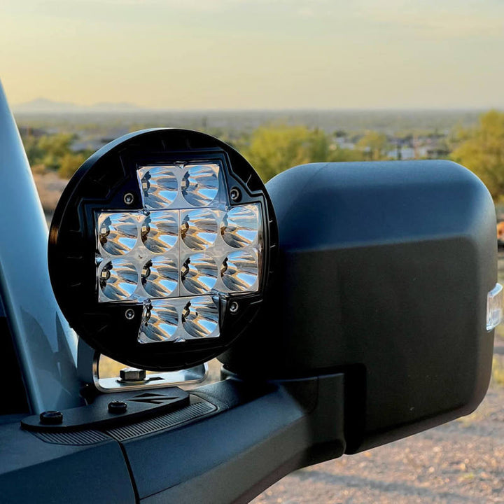 ARB Nacho 2021+ Ford Bronco A Pillar Mounts - Premium Light Covers and Guards from ARB - Just 187.53 SR! Shop now at Motors