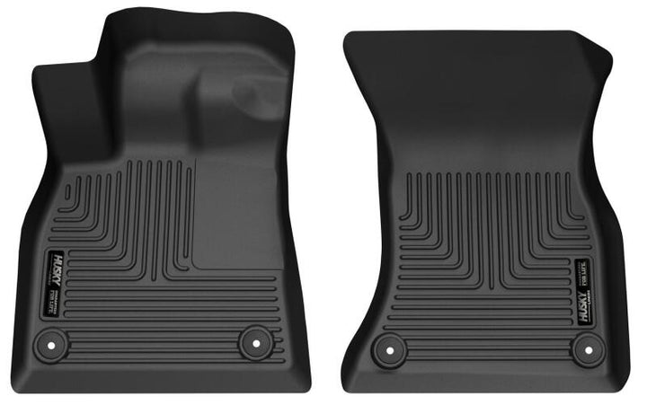 Husky Liners 18-24 Audi Q5 /18-24 Audi SQ5 X-Act Contour Black Front Floor Liner - Premium Floor Mats - Rubber from Husky Liners - Just 525.23 SR! Shop now at Motors