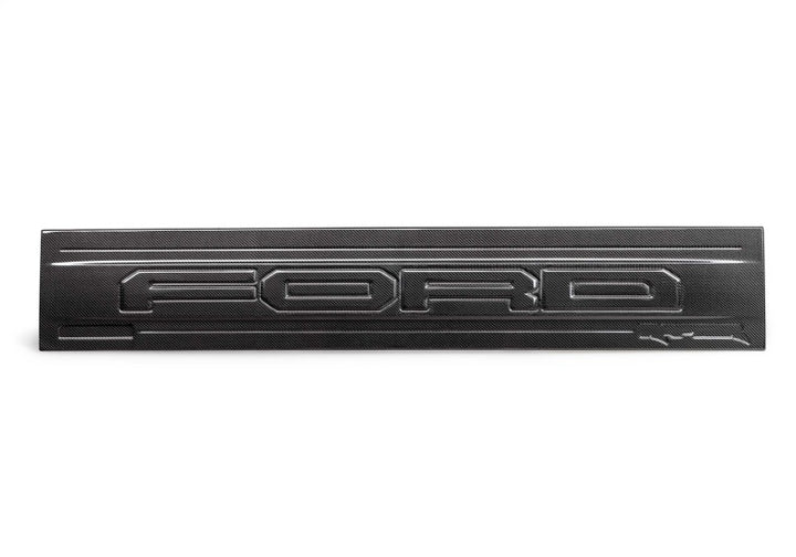 Ford Racing 21-24 Ford F150 Raptor Carbon Fiber Tailgate Panel - Gloss - Premium Spoilers from Ford Racing - Just 6270.93 SR! Shop now at Motors