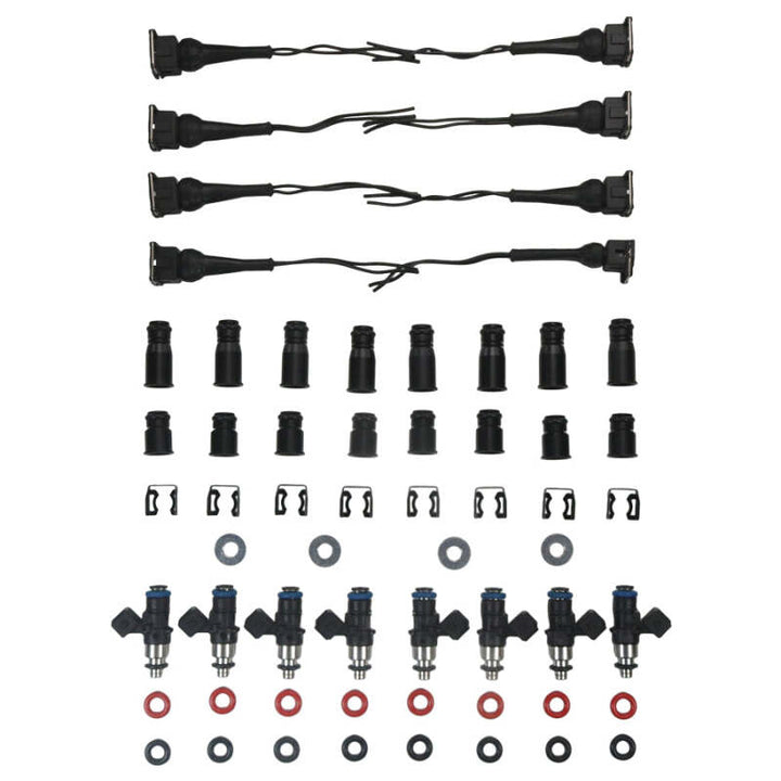 DeatschWerks LS Injector Kit Set of 8 2400cc/min Injectors - Premium Fuel Injector Sets - 8Cyl from DeatschWerks - Just 7470.37 SR! Shop now at Motors