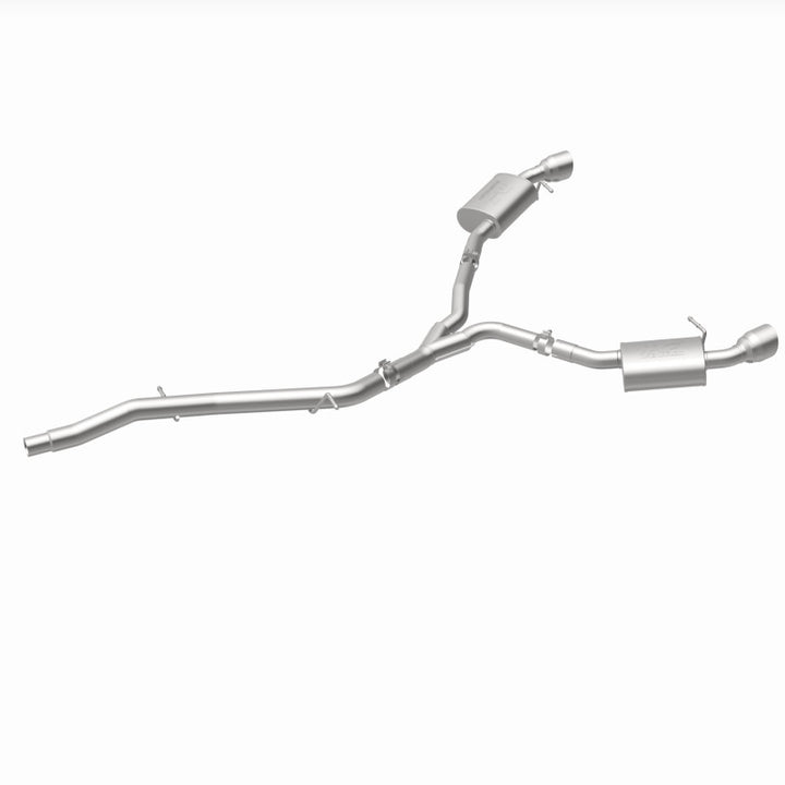 MagnaFlow 18-19 Audi A5 Dual Exit Polished Stainless CatBack Exhaust - 3in Main Piping Diameter - Premium Catback from Magnaflow - Just 6261.52 SR! Shop now at Motors