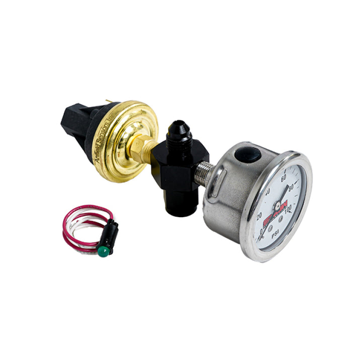 Snow Performance Low Pressure Safety Switch (Stainless Steel Braided Line) - Premium Wiring Connectors from Snow Performance - Just 373.25 SR! Shop now at Motors