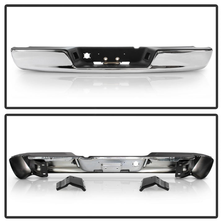 xTune 02-08 RAM 1500/03-09 2500/3500 OEM Style Steel Rear Bumper - Chrome (RB-DR02-SET-C) - Premium Bumpers - Steel from SPYDER - Just 1293.11 SR! Shop now at Motors