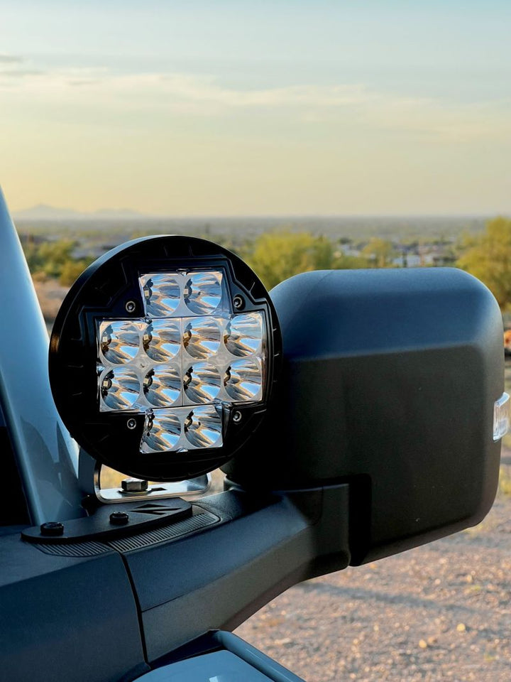 ARB Nacho 2021+ Ford Bronco A Pillar Mounts - Premium Light Covers and Guards from ARB - Just 187.53 SR! Shop now at Motors
