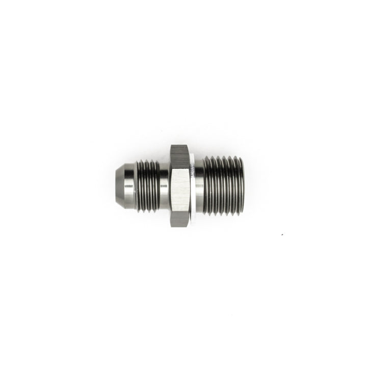 DeatschWerks 6AN Male Flare to M16 X 1.5 Male Metric Adapter (Incl. Crush Washer) - Titanium - Premium Fittings from DeatschWerks - Just 26.29 SR! Shop now at Motors