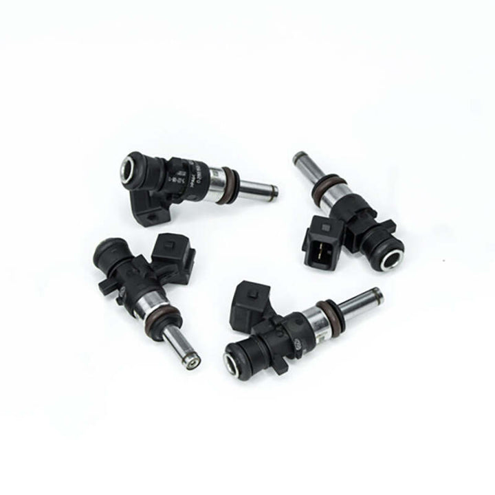 Deatschwerks Bosch EV14 Universal 40mm Compact Matched Set of 4 Injectors 1250cc (Extended Nozzle) - Premium Fuel Injector Sets - 4Cyl from DeatschWerks - Just 2135.63 SR! Shop now at Motors