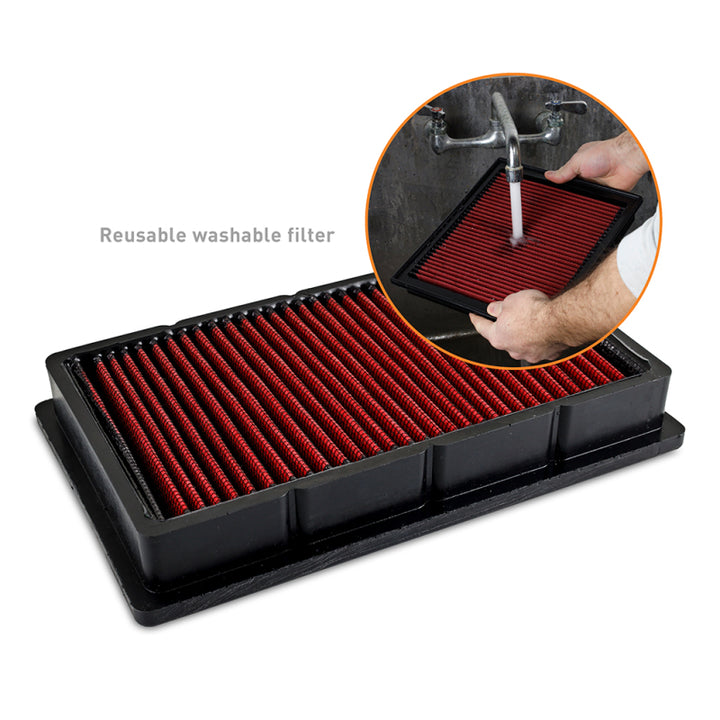 Mishimoto 90-97 Mazda Miata Reusable Drop-In Air Filter - Premium Air Filters - Universal Fit from Mishimoto - Just 206.24 SR! Shop now at Motors