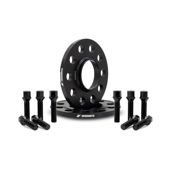 Mishimoto Wheel Spacers - 5x120 - 72.6 - 10 - M14 - Black - Premium Wheel Spacers & Adapters from Mishimoto - Just 549.69 SR! Shop now at Motors