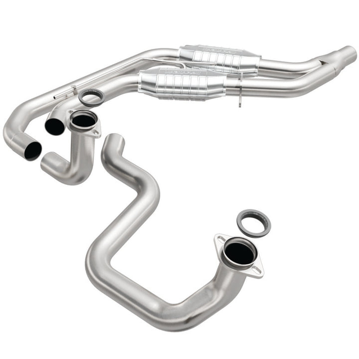 MagnaFlow Conv DF GM 89 92 (2.5in Tubing) - Premium Catalytic Converter Direct Fit from Magnaflow - Just 2950.14 SR! Shop now at Motors