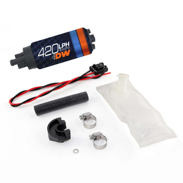 Deatschwerks DW420 Series 420lph In-Tank Fuel Pump w/ Install Kit For 94-02 Nissan S14/S15 - Premium Fuel Pumps from DeatschWerks - Just 709.28 SR! Shop now at Motors