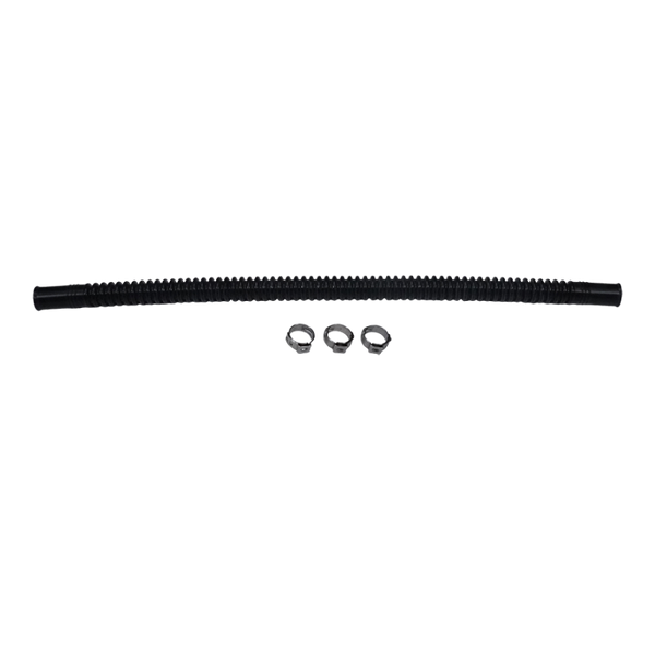 Deatschwerks Convoluted Tubing 300mm Length x 10mm ID Side 1 x 10mm ID Side 2 - Black - Premium Fuel Lines from DeatschWerks - Just 71.31 SR! Shop now at Motors