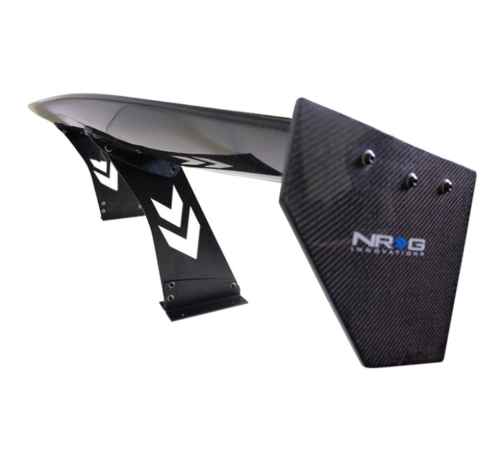 NRG Carbon Fiber Spoiler - Universal (69in.) w/NRG Logo / Stand Cut Out / Large Side Plate - Premium Spoilers from NRG - Just 2403.74 SR! Shop now at Motors