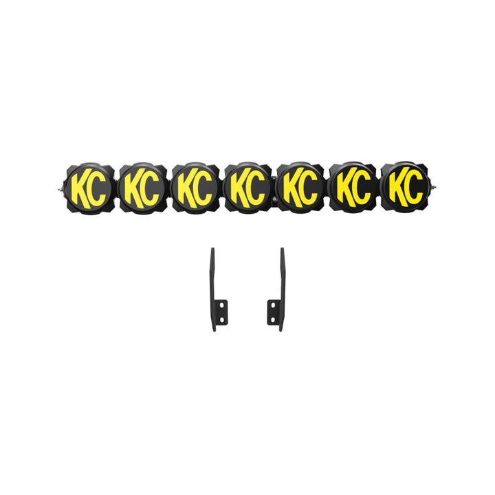 KC HiLiTES 11-16 Ford Super Duty Gravity LED Pro6 7-Light Bar Kit - Front Bumper - Premium Light Bars & Cubes from KC HiLiTES - Just 6910.71 SR! Shop now at Motors