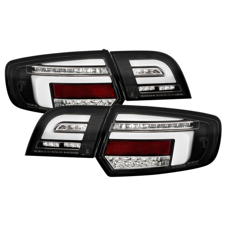 Spyder 09-13 Audi A3 Full LED Tail Lights - Black (ALT-YD-AA309-LED-BK) - Premium Tail Lights from SPYDER - Just 2310.19 SR! Shop now at Motors