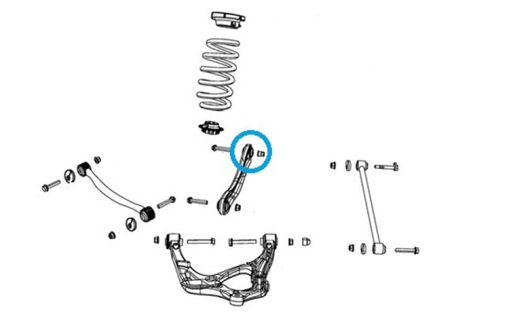 Superpro 11-24 Jeep WK2 Grand Cherokee - Adjustable Rear Upper Control Arm - Inner Bushing - Premium Bushings - Full Vehicle Kits from Superpro - Just 206.22 SR! Shop now at Motors