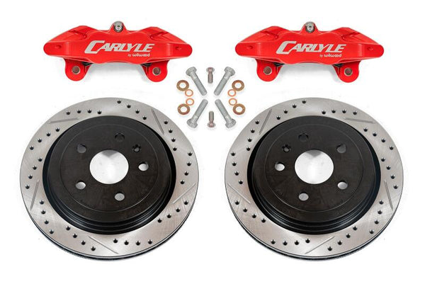 BMR 14-17 Chevrolet SS Brake Kit For 15in Conversion Drilled & Slotted Rotors Red Calipers - Premium Brake Kits - Performance D&S from BMR Suspension - Just 4574.95 SR! Shop now at Motors