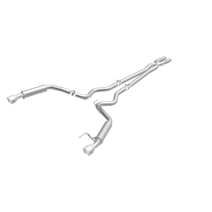 MagnaFlow Cat Back, SS, 2.5in, Competition, Dual Split Polished 4.5in Tips 2015 Ford Mustang V6 3.7L - Premium Catback from Magnaflow - Just 5679.48 SR! Shop now at Motors