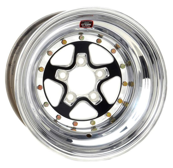 Weld Alumastar 2.0 15x4 / 5x4.75 BP 1.7 / 5in. BS Black Wheel - Non-Beadlock - Premium Wheels - Forged from Weld - Just 2795.75 SR! Shop now at Motors