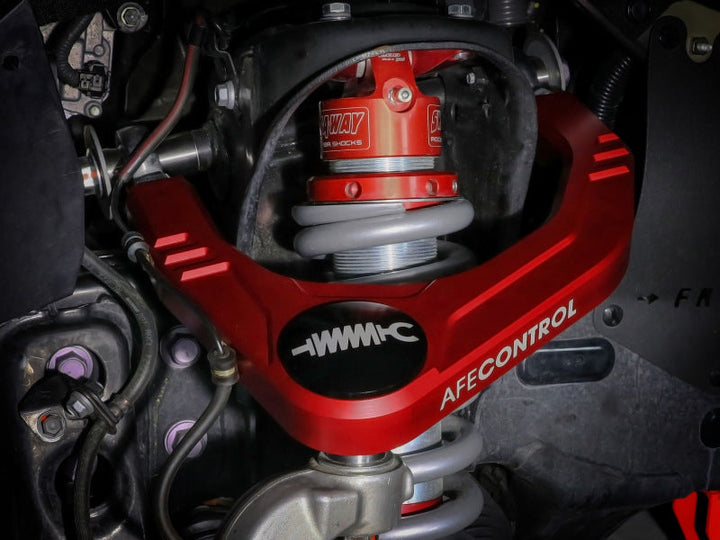 aFe Control 05-23 Toyota Tacoma Upper Control Arms - Red Anodized Billet Aluminum - Premium Uncategorized from aFe - Just 4627.87 SR! Shop now at Motors