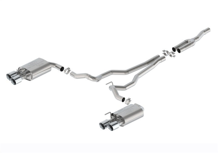 Ford Racing 2024 Mustang 2.3L Extreme Active Cat-Back Exhaust System Chrome Tips - Premium Catback from Ford Racing - Just 10219.54 SR! Shop now at Motors