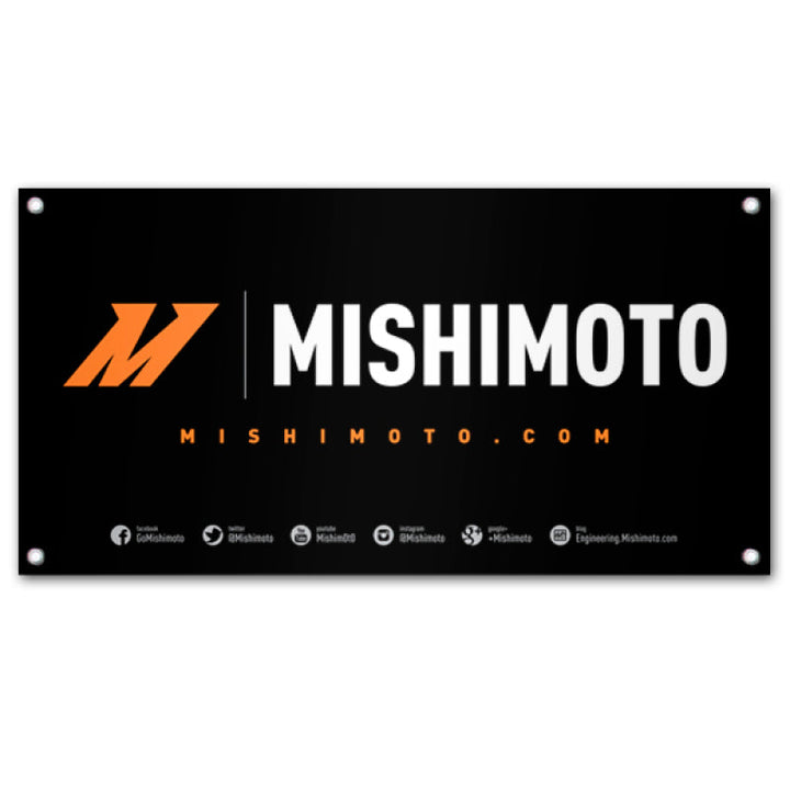 Mishimoto Promotional Large Vinyl Banner 45x87.5 inches - Premium Marketing from Mishimoto - Just 168.71 SR! Shop now at Motors