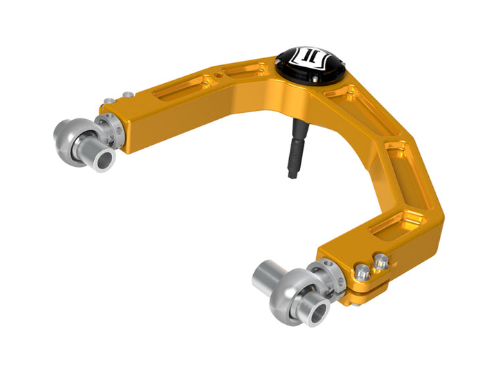 ICON 2024 Toyota Tacoma Billet Upper Control Arm w/ Delta Joint Pro - Gold Anodized - Premium Control Arms from ICON - Just 5554.65 SR! Shop now at Motors