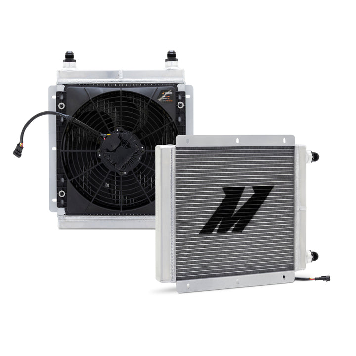 Mishimoto Universal Heat Exchanger Kit - With Integrated 1 x 12in Brushless Fan - Premium Radiators from Mishimoto - Just 2468.28 SR! Shop now at Motors