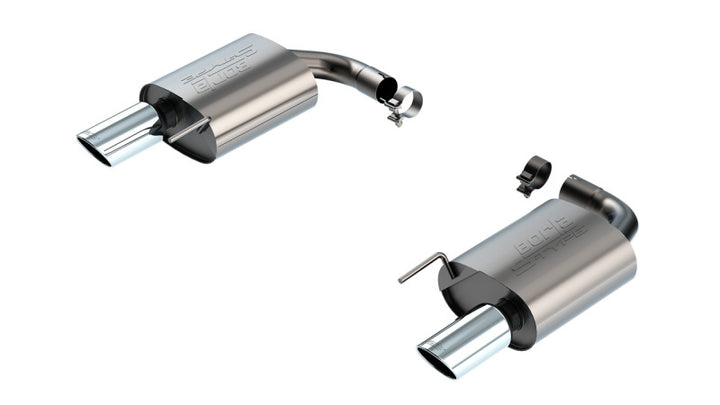 Borla 2024-2025 Ford Mustang Eco Boost 2.3L S-Type Axle Back Exhaust w/ Chrome Tips - Premium Axle Back from Borla - Just 3000.21 SR! Shop now at Motors