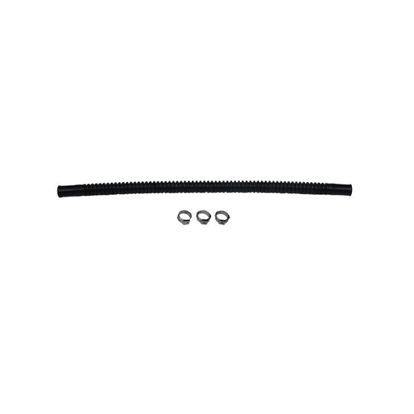 Deatschwerks Convoluted Tubing 300mm Length x 8mm ID Side 1 x 8mm ID Side 2 - Black - Premium Fuel Lines from DeatschWerks - Just 71.31 SR! Shop now at Motors