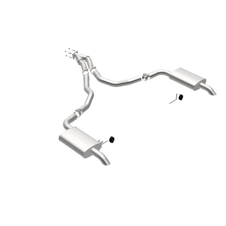 MagnaFlow 75-79 Chevy Corvette V8 5.7L Dual Split Rear Exit Stainless Cat-Back Perf Exhaust - Premium Catback from Magnaflow - Just 3076.59 SR! Shop now at Motors