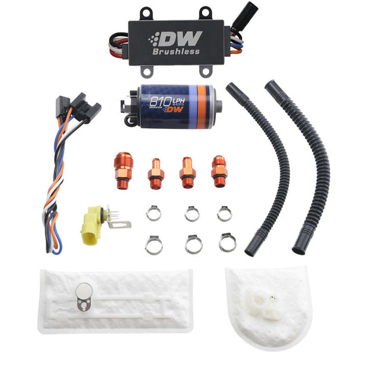 Deatschwerks DW810 Brushless 810lph In-Tank Brushless Fuel Pump w/ 9-1002 + Dual Speed Controller - Premium Fuel Pumps from DeatschWerks - Just 2247.94 SR! Shop now at Motors