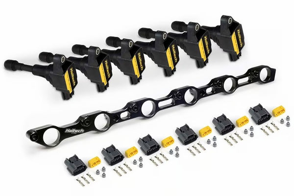 Haltech Toyota 1JZ/2JZ (Incl. VVTi) R35 Coil Conversion Kit w/Bracket & Connectors - Premium Ignition Coils from Haltech - Just 3305.14 SR! Shop now at Motors