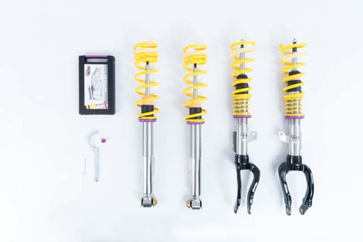 KW Coilover Kit V3 BMW 5 Series F10 AWD Sedan/F06 6 Series Gran Coupe AWD w/o EDC Bundle - Premium Coilovers from KW - Just 11118.76 SR! Shop now at Motors