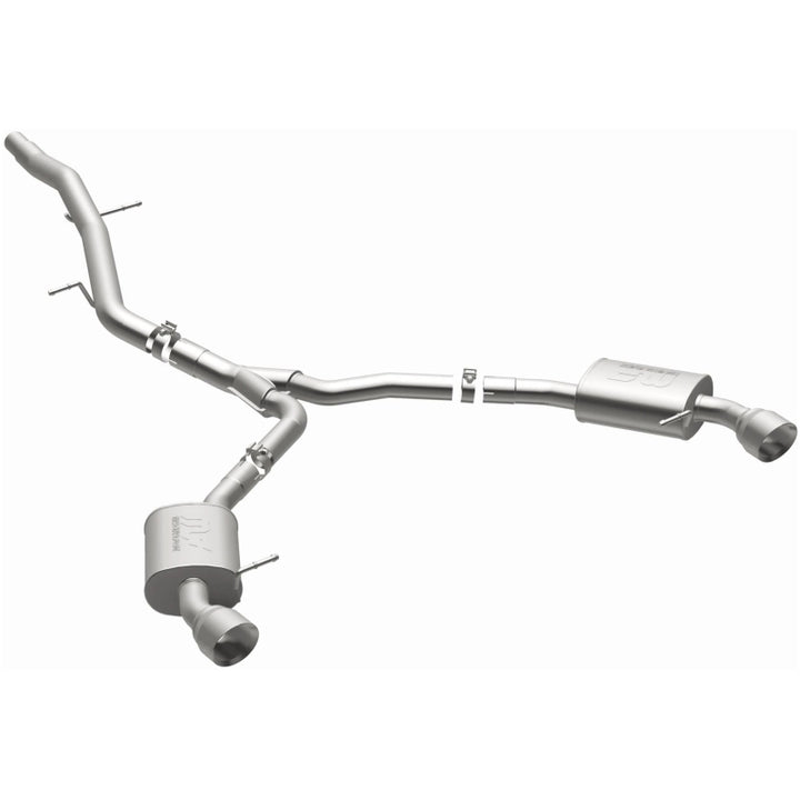 MagnaFlow 18-19 Audi A5 Dual Exit Polished Stainless CatBack Exhaust - 3in Main Piping Diameter - Premium Catback from Magnaflow - Just 6261.52 SR! Shop now at Motors